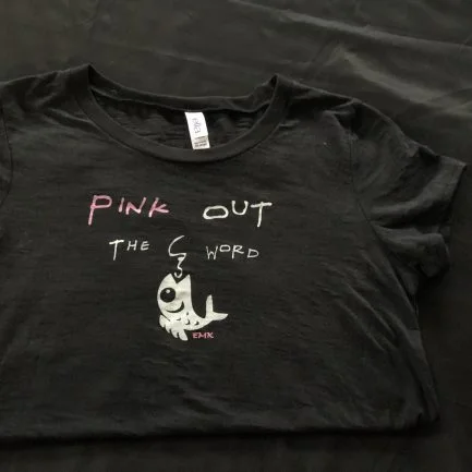Pink Out – Black ladies-cut