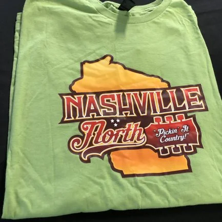 Nashville North Green Tee