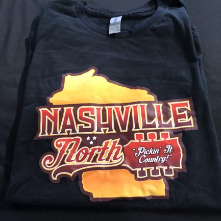 Nashville North Black Tee