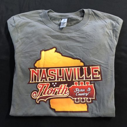 Nashville North Gray Tee